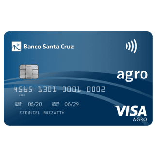 Banco Santa Cruz - Tarjeta Agro